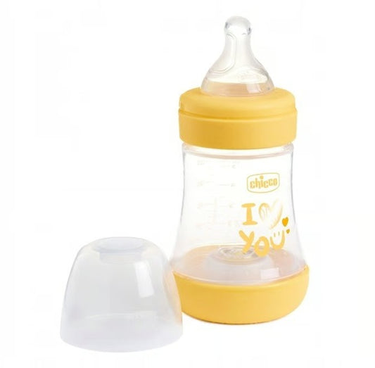 CHICCO Perfect 5 Anti-Kolik-Fläschchen 150 ml, Sauger 1, langsamer Durchfluss, 0+ – Produktbild 2