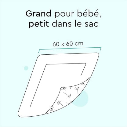 Lillydoo podloge za previjanje 60x60 cm x10 hipoalergene