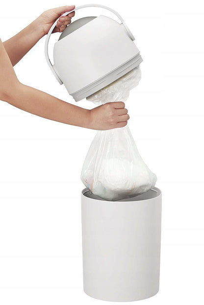 CHICCO Odour Off kosz na 25 zużytych pieluch - zwykłe worki na śmieci