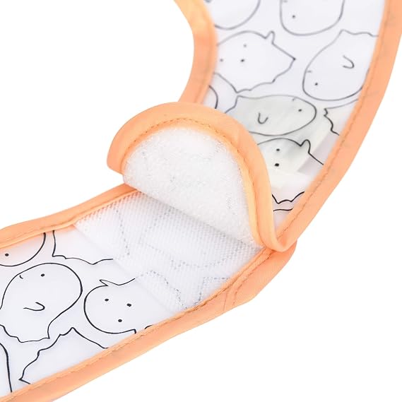 LASSIG Lätzchen aus Kunststoff mit Klettverschluss und Tasche 6-24 Monate