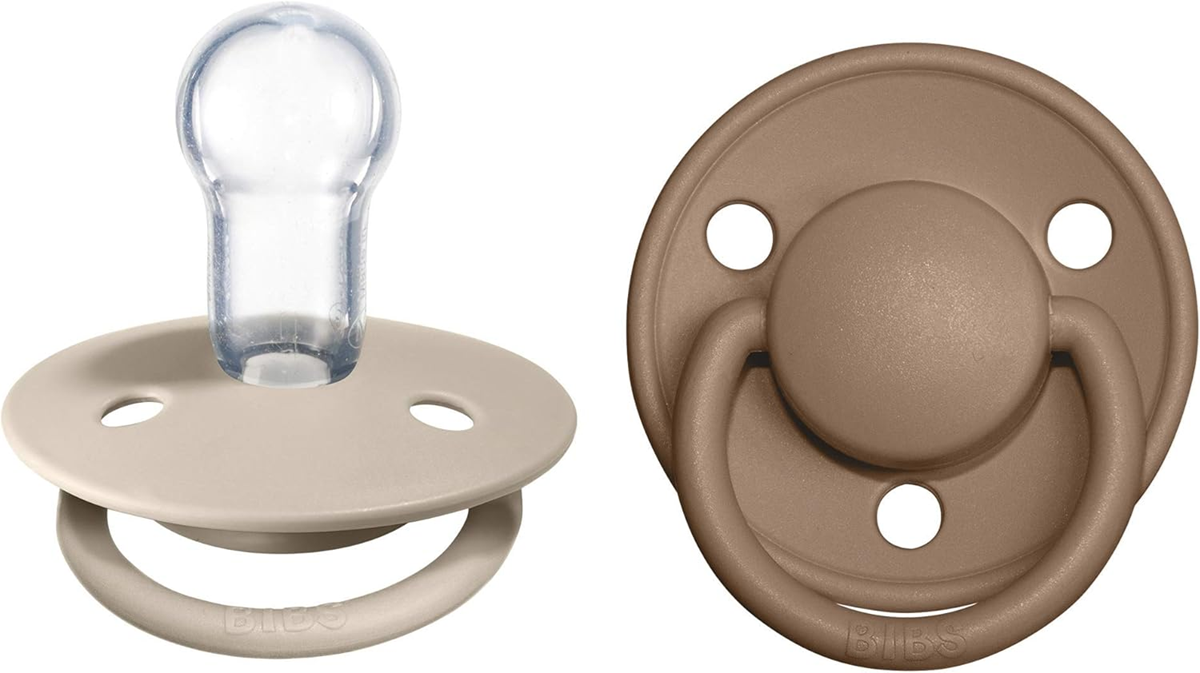 BIBS DE LUX smoczki uspokajające 2pack 0-3 lata SILIKON
