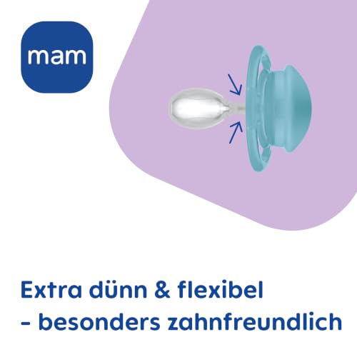 MAM Perfect suzetă de calmare din silicon 16m+ x2