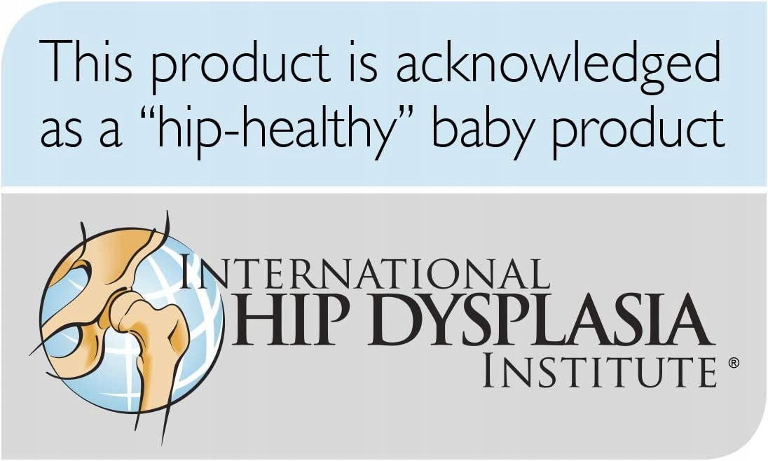 MANDUCA SLING chusta do noszenia dziecka, hip-healthy baby product, certyfikowana przez International Hip Dysplasia Institute