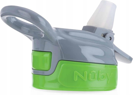 NUBY Flip-it Cup tritanowy kubek niekapek ze słomką i ustnikiem 3 l+ 360 ml – zdjęcie produktu 2