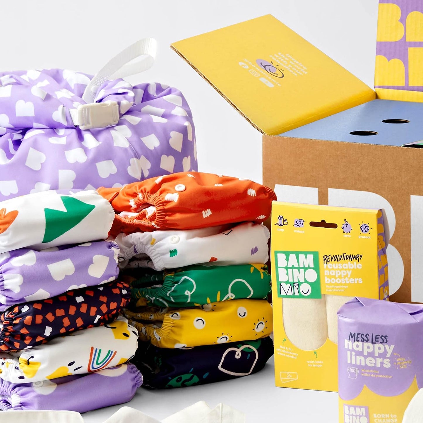BAMBINO MIO großer Wetbag für nasse Windeln
