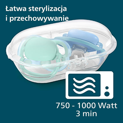 Philips Avent Ultra Air smoczek uspokajający silikonowy x2 0-6m