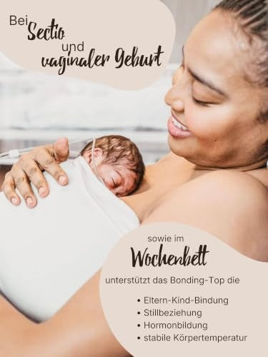 HOPPEDIZ Baby Bonding Top do kangurowania antracyt M