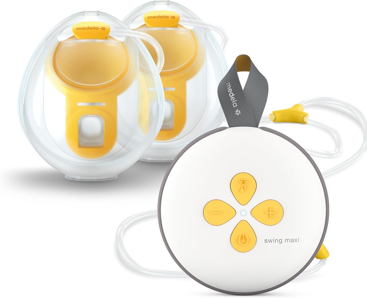 MEDELA Swing Maxi HANDS-FREE pompă de sân dublă, cu 2 faze