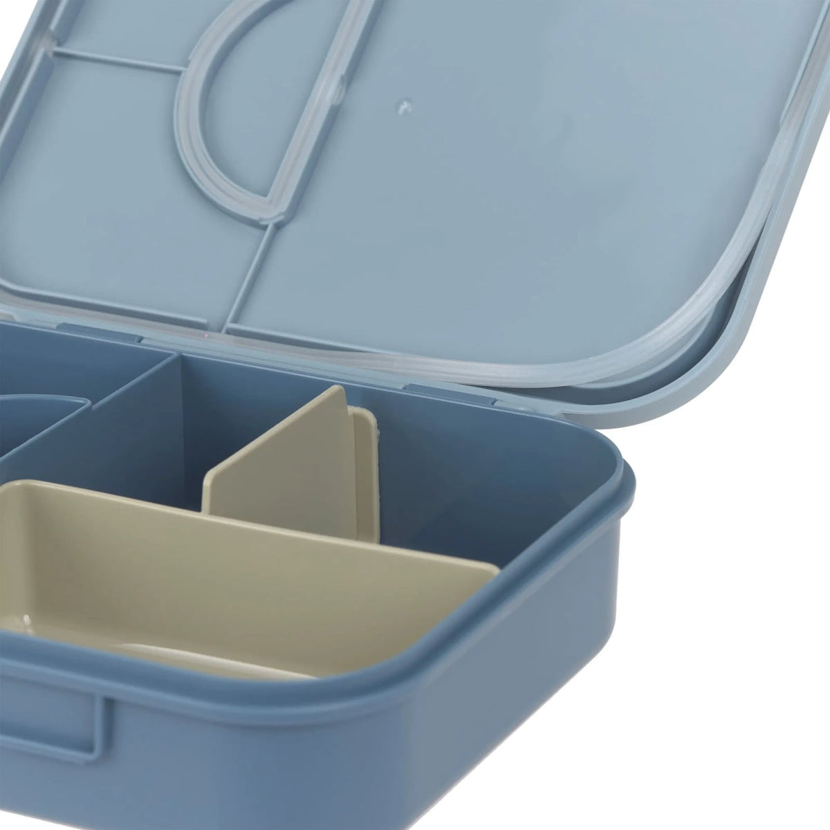 Lässig Pattern Party Bento lunch box, Blue Green