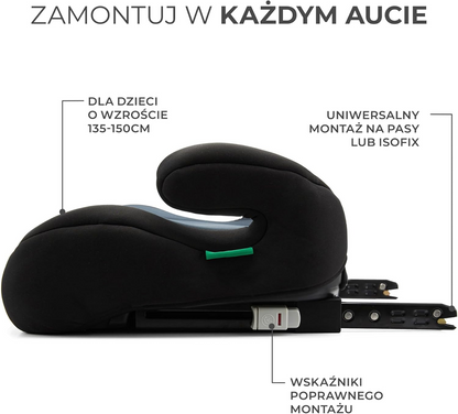 KINDERKRAFT I-BOOST fotelik samochodowy podwyższający grupa III