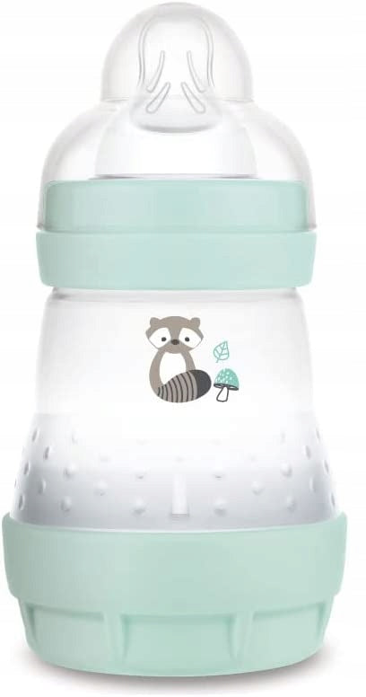 MAM Easy Start butelka antykolkowa 160ml 0+ antykolkowa butelka dla niemowląt z silikonowym smoczkiem