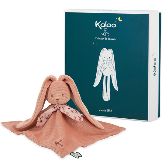 KALOO Lapinoo Rabbit comforter cuddly toy + box