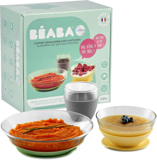BEABA Duralex tableware set 3 pcs