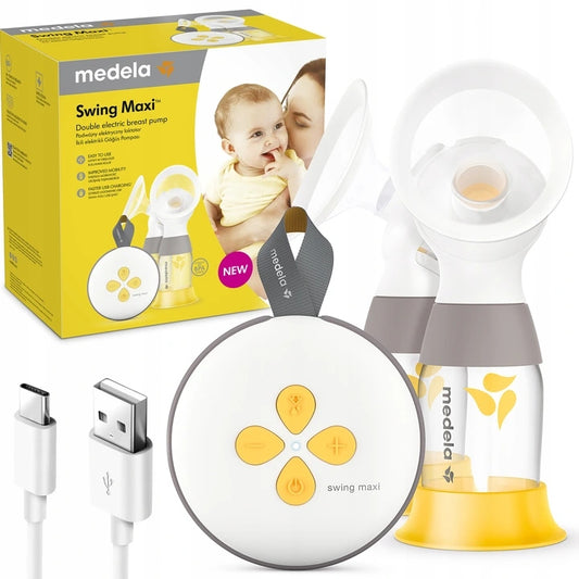 MEDELA Swing Maxi Doppelpumpe 2-Phasen-Milchpumpe