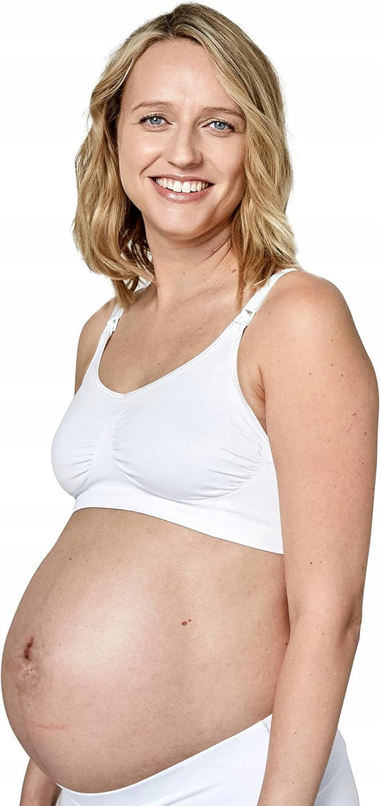 MEDELA KEEP COOL ULTRA biustonosz do karmienia bezszwowy L