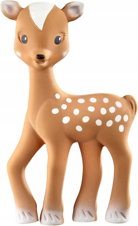 SOPHIE la GIRAFE inel dentitie din cauciuc cu sunet 15,5 cm CĂPRIORUL FANFAN