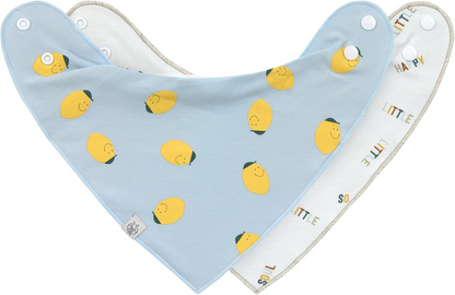 LASSIG bandana, baby bib with snap closure x2