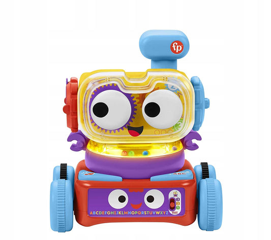 FISHER-PRICE robot interactiv LINUS limba germană