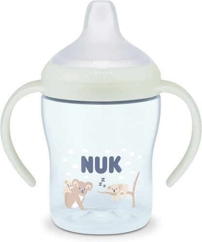 Cană anti-picurare NUK Perfect Match 150 ml 6m+ LUMINEAZĂ ÎN ÎNTUNERIC