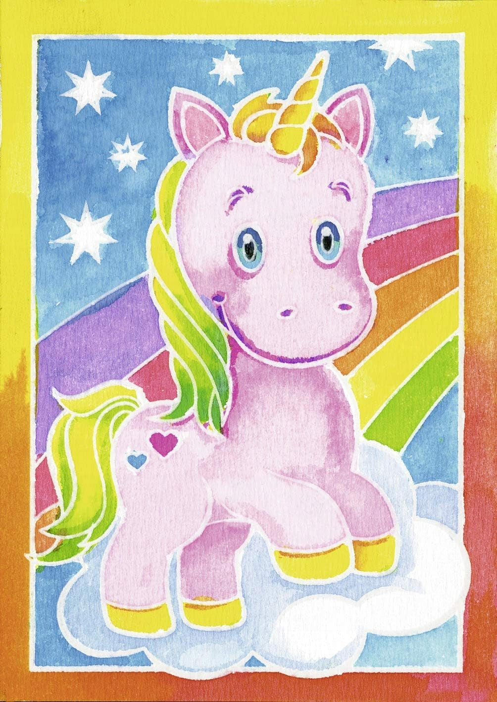 RAVENSBURGER Mixxy Colors painting template