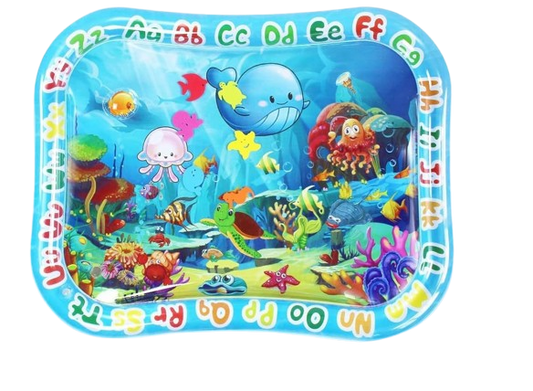 Tapis aquatique GARNHLOB pour jouer sur le ventre, 75 x 95 cm, CRÉATURES MARINES