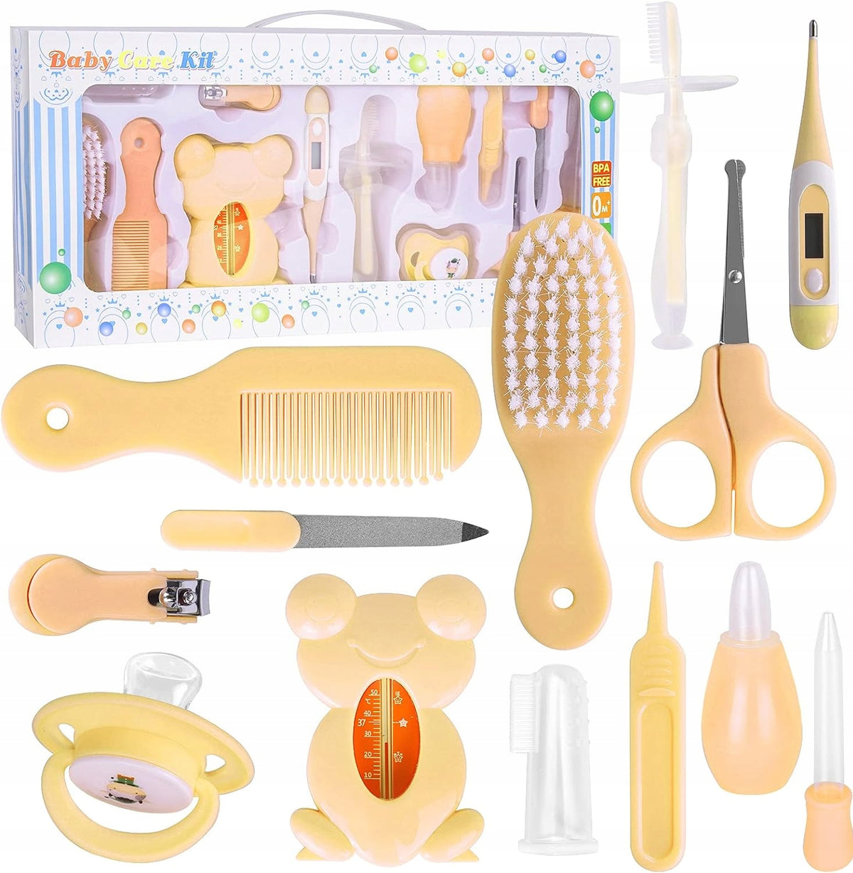 BABY CARE KIT verzorgingsset voor baby's, 13-delig