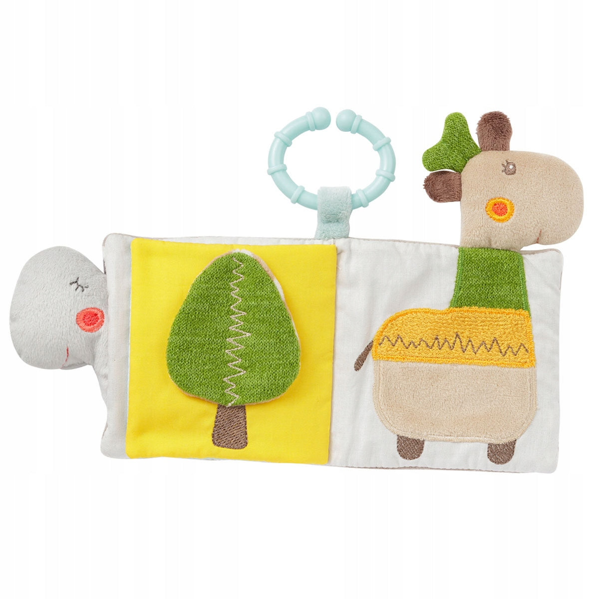 FEHN Loopy&Lotta książeczka sensoryczna ZAWIESZKA 13 x 17 cm