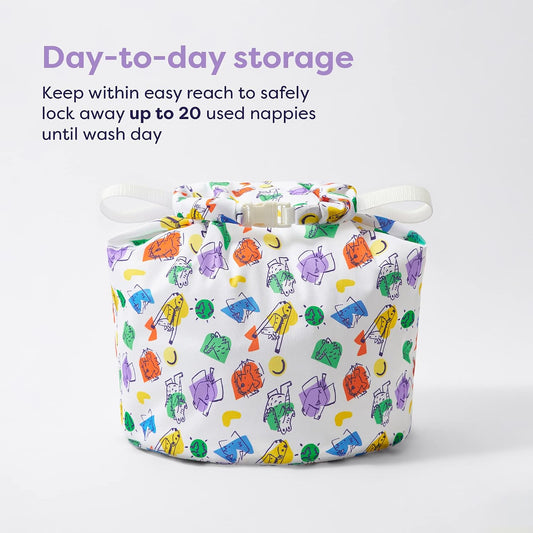 BAMBINO MIO duża torba na mokre pieluchy Wetbag – zdjęcie produktu 2
