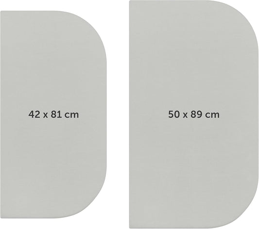 LALENI Spannbettlaken für Babybett MAXI 50x89