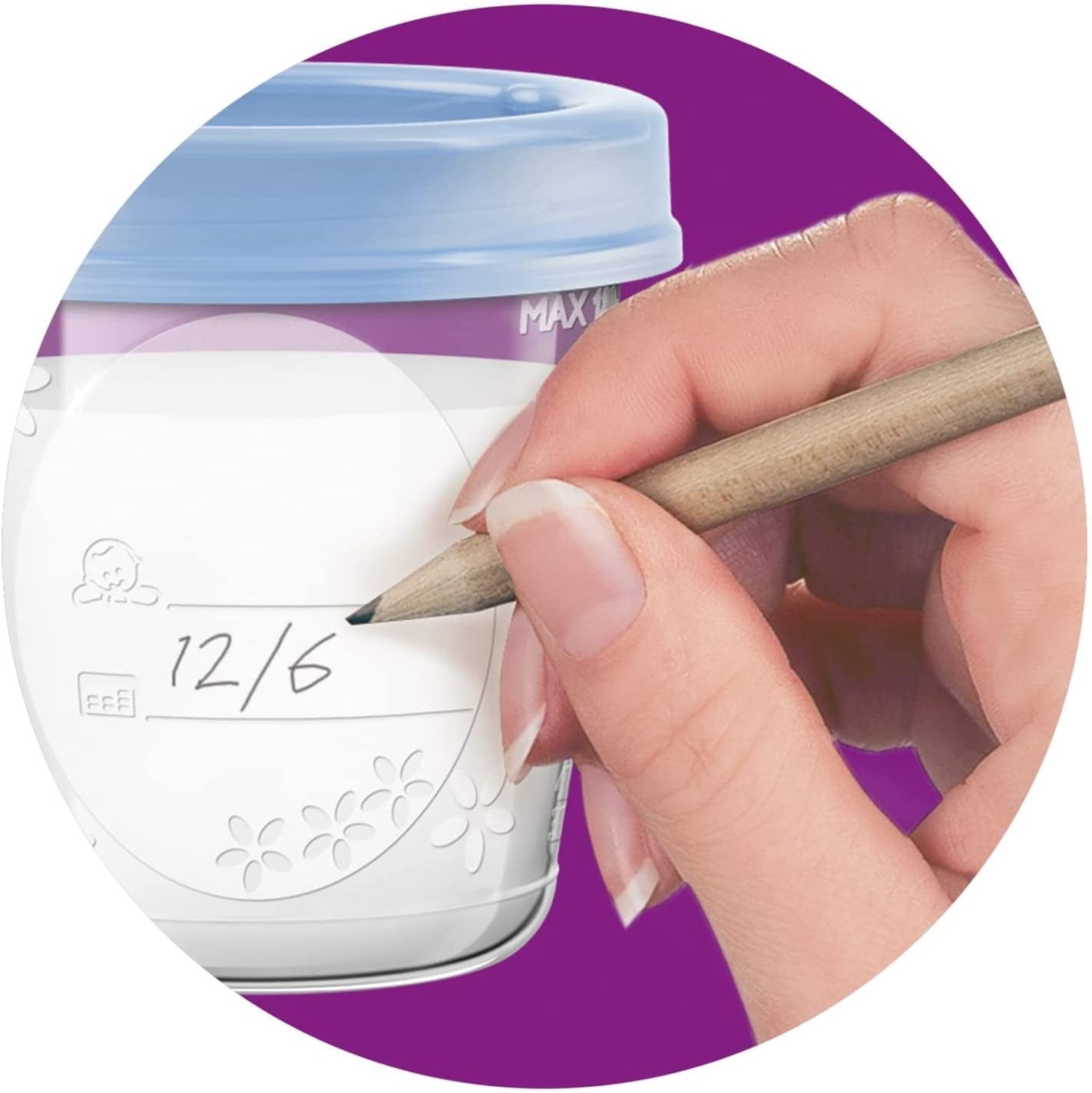 Recipiente PHILIPS AVENT pentru alimente x5 180 ml