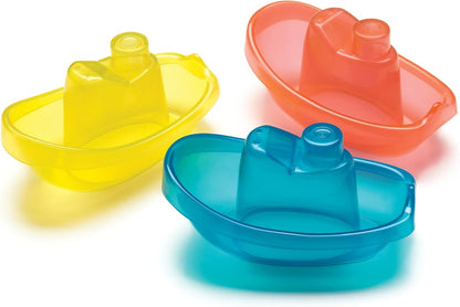 PLAYGRO Bright Baby Boats Badespielzeug 3 Boote 11 cm