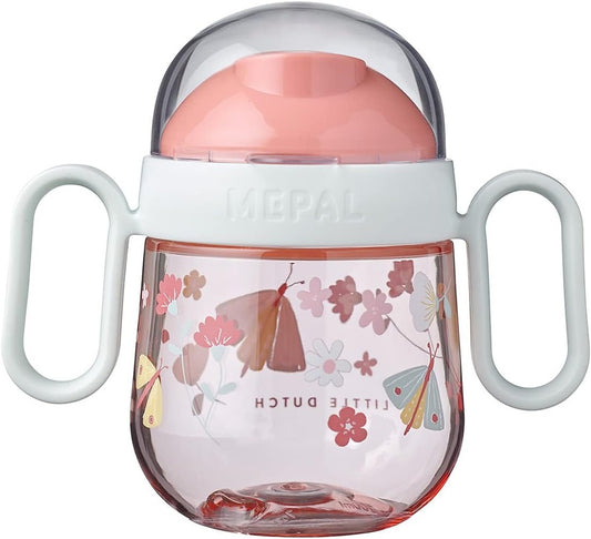 MEPAL Sippy Cup lonček proti polivanju z ustnikom, dvostranski 200 ml 6 m+
