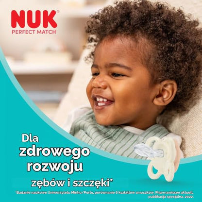 NUK Perfect Match Air suzete 0-6 luni x2