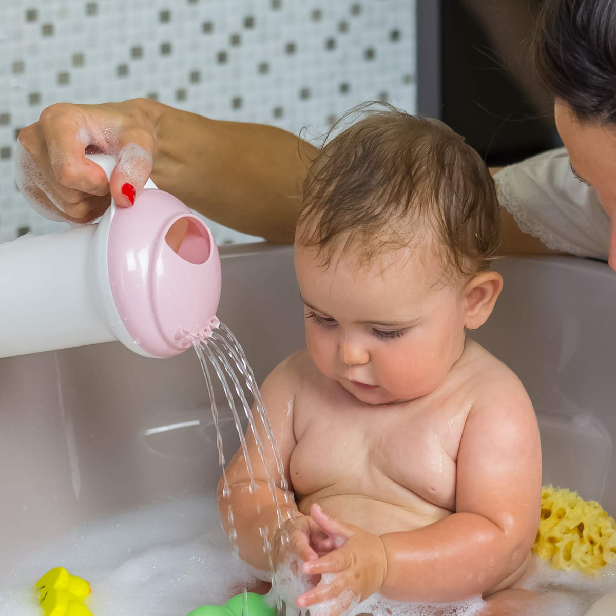 OKBABY Splash recipiente para enxaguar o cabelo do bebé 500 ml