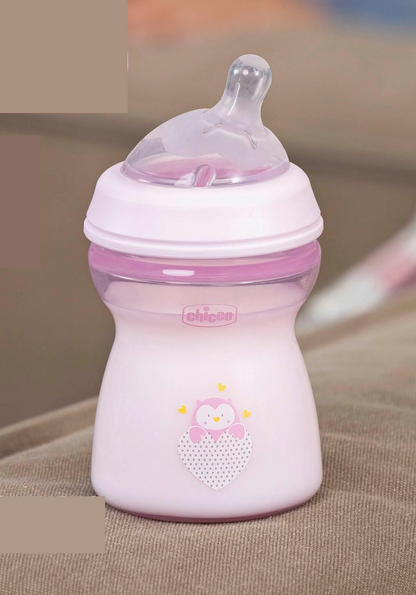 CHICCO NaturalFeeling butelka 250 ml 2 m+ średni przepływ