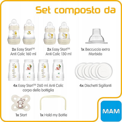 MAM Easy Start Anti-Colic XXL kezdőcsomag, 11 részes