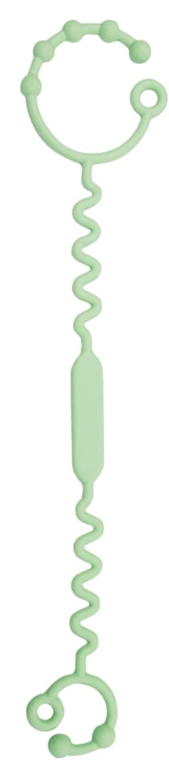 STRAPS FOR BABY catenella in silicone per ciuccio, massaggiagengive e giocattoli 30 cm