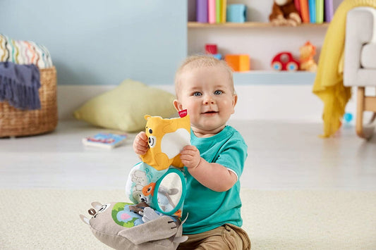 FISHER-PRICE sensorisch activiteitenboekje 3 m+