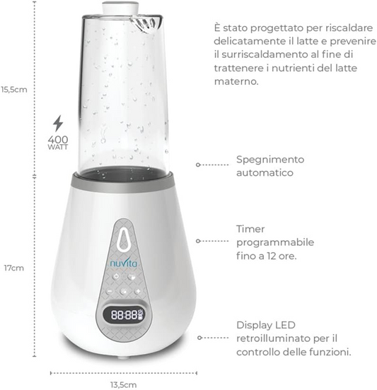 NUVITA podgrzewacz sterylizator rozmrażacz 4w1 – zdjęcie produktu 2
