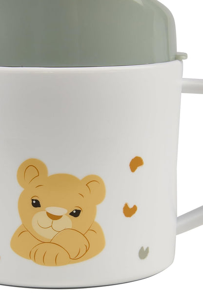 STERNTALER kubek treningowy dla niemowląt 200ml – em zwierzęcym i doskonale komponuje się z dziecięcym talerzykiem lub…