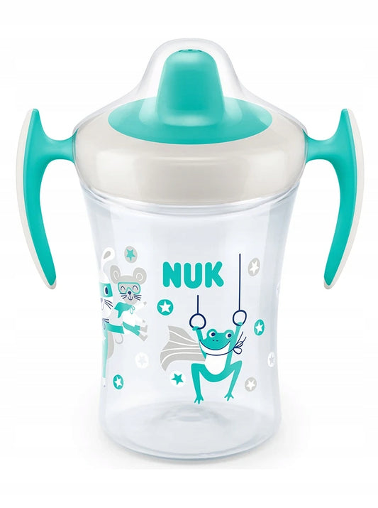 NUK Vaso Antiderrame Trainer Tortugas 6 m+ 230 ml
