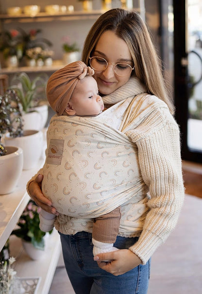 MANDUCA SLINGbaby slingage 0m +max. weight 15 kgmaterial 100% organic cottonwashable up to 40°Cused condition