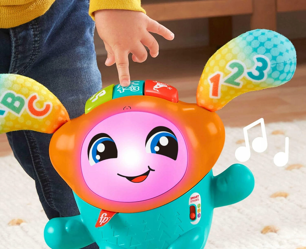 FISHER-PRICE Interaktiver DJ HUPFI singt tanzt 75 Aktivitäten FRANZÖSISCH
