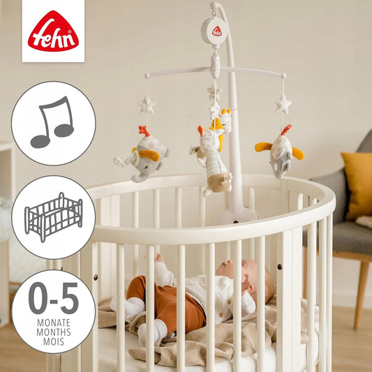 FEHN Goodnightcot carrousel with glow-in-the-dark elementsage 0-5 mmulticolouredheight 65 cm, diameter 40