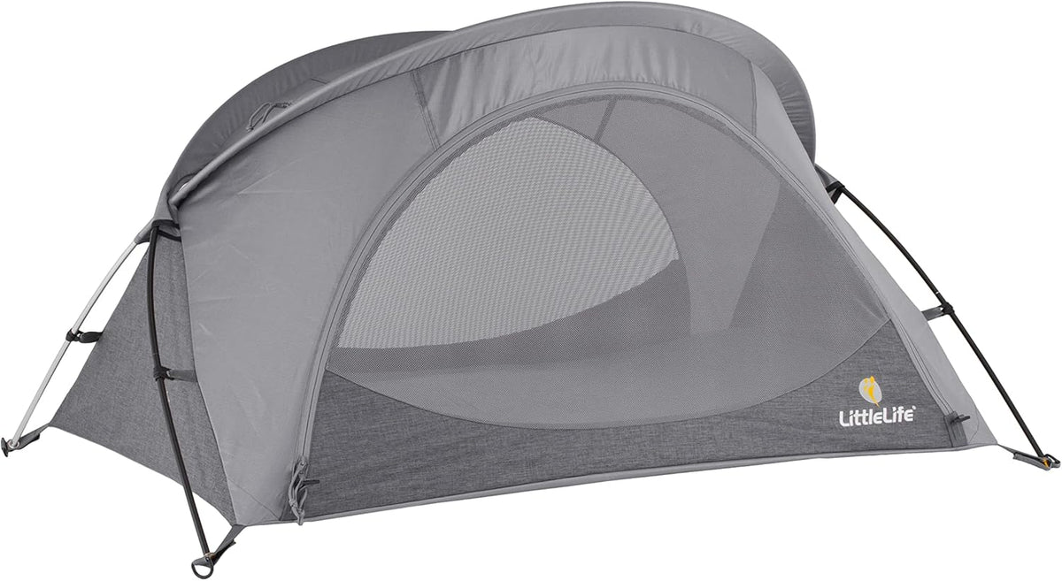 LITTLELIFE Arc2 Reisebett mit Matratze, kompakt im Rucksack