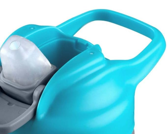 CHICCO Pop-up Cup lonček proti polivanju z ustnikom in slamico 350 ml 2 leti+