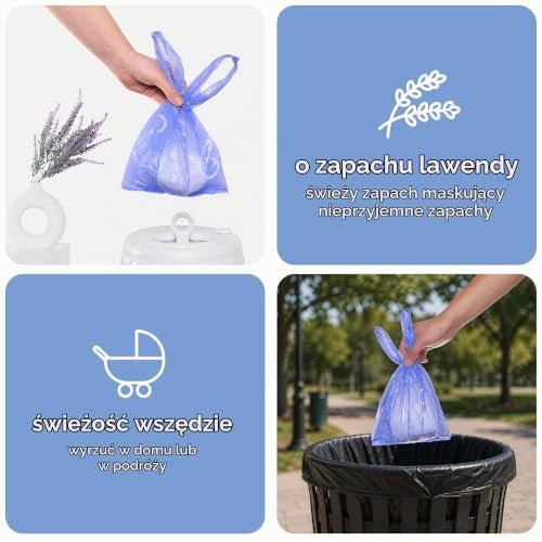 Ubbi woreczki na zużyte pieluchy x200 zapachowe
