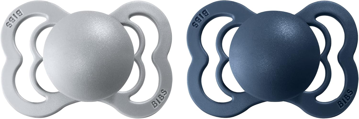 BIBS SUPREME2 rubber nipples, symmetricalage 0-6 monthsmulticolouredGood, new condition, replacement packaging