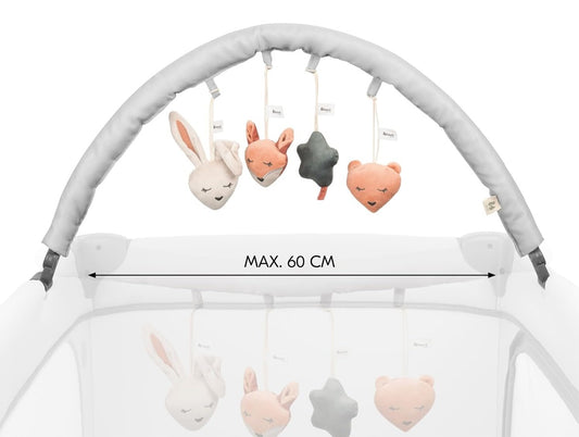 HAUCK toy arch for crib