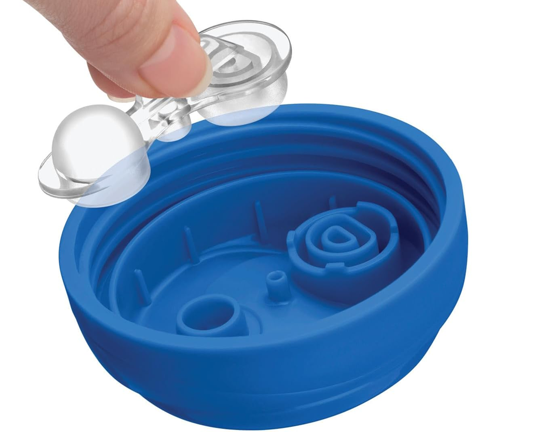CHICCO Transition Cup lonček z ustnikom in ročaji, ki ne poliva, 200 ml 4 m+
